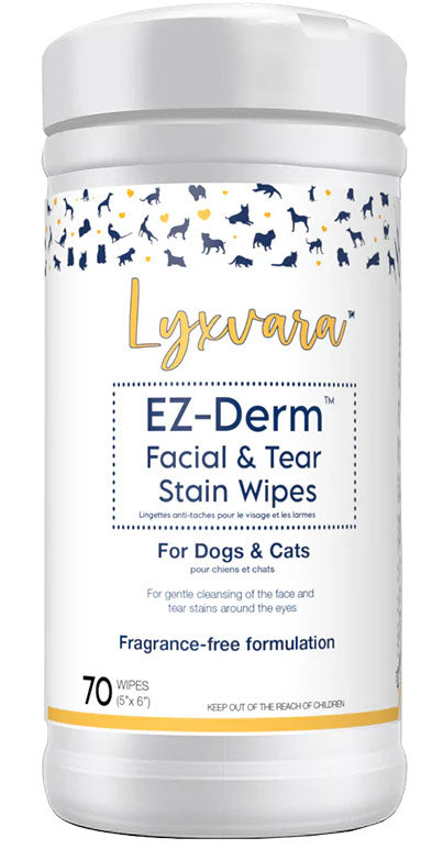 Lingettes pour visage et yeux inodores (paquet de 60)