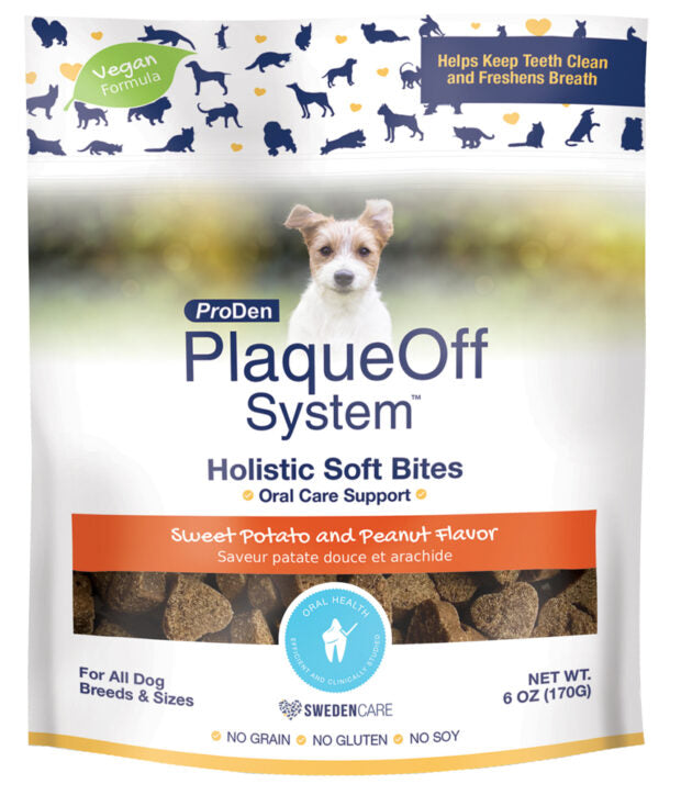 Bouchées tendres Holistic Soft Bites dentaire et entraînement pour chien 170 g