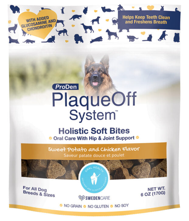 Bouchées tendres Holistic Soft Bites dentaire et articulations pour chien 170 g