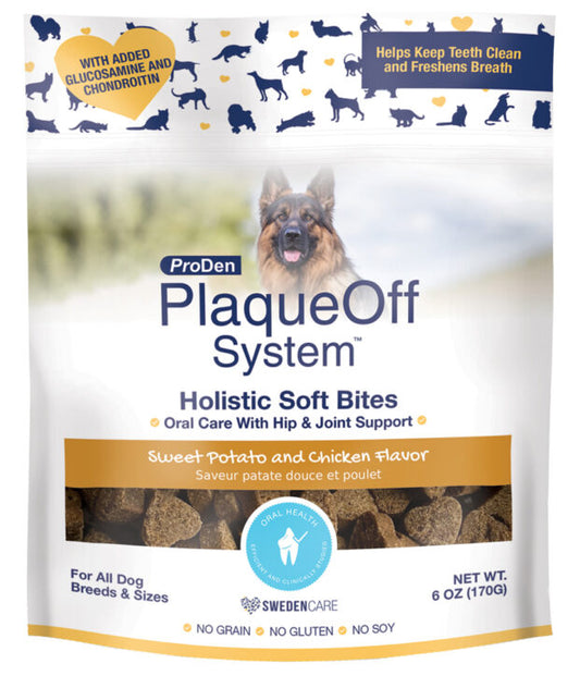 Bouchées tendres Holistic Soft Bites dentaire et articulations pour chien 170 g