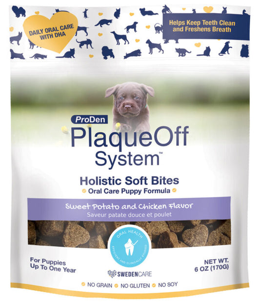 Bouchées tendres dentaires Holistic Soft Bites pour chiot 170 g