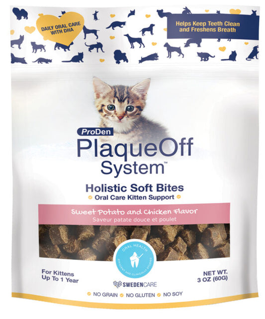 Bouchées tendres dentaires Holistic Soft Bites pour chaton 85 g