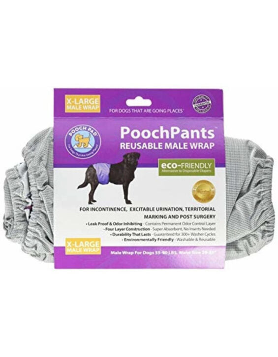 Couche lavable pour chien mâle