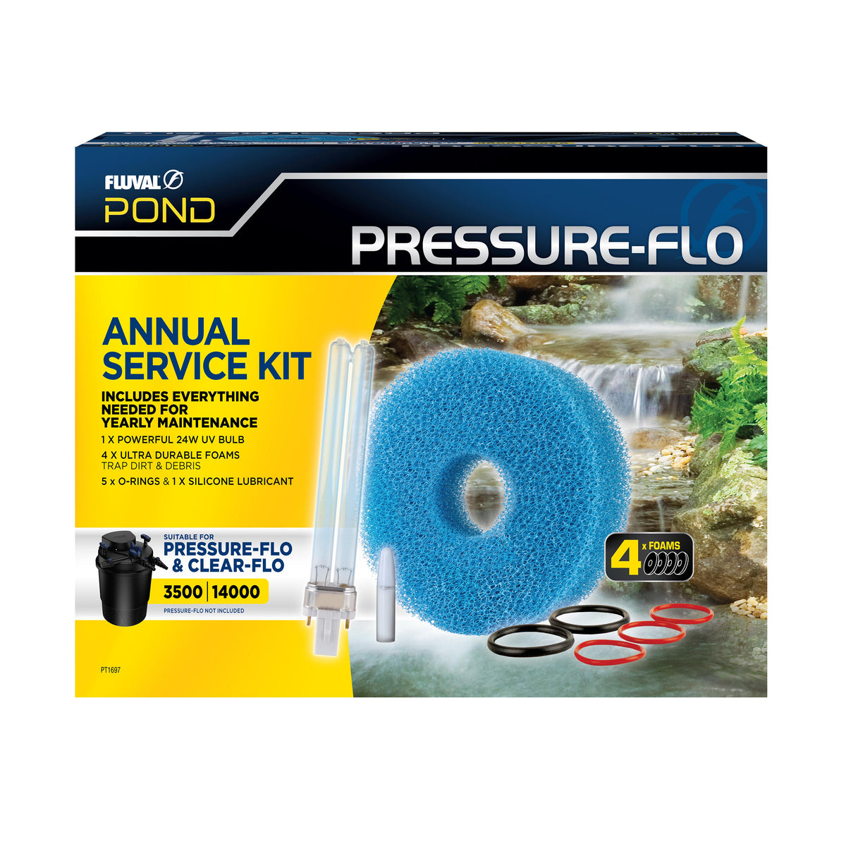 Trousse d'entretien pour filtre pressurisé Pressure-Flo 3000 (PT1727), 24 W
