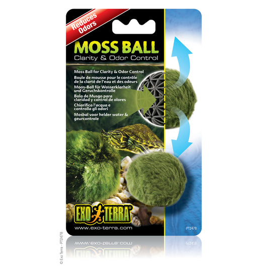Boule de mousse Moss Ball pour le contrôle de la clarté de l'eau et des odeurs