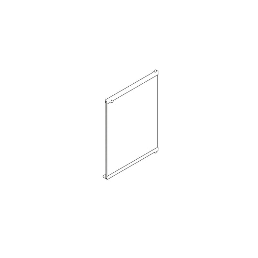 Porte de rechange en verre gauche pour terrarium Vista 60 (PT2586)