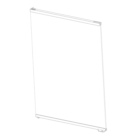 Porte de rechange en verre gauche pour terrarium professionnel moyen/haut (PT4409)