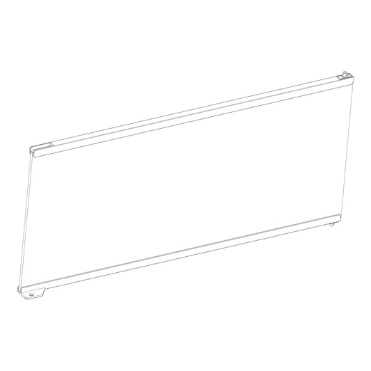 Porte de rechange en verre droite pour terrarium professionnel grand/bas (PT4411)