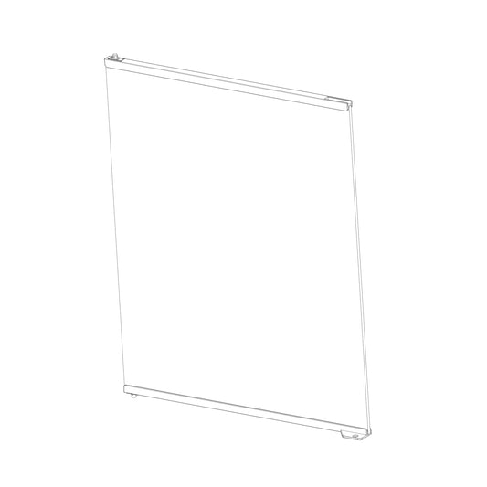 Porte de rechange en verre gauche pour paludarium professionnel grand/très haut (PT4414)