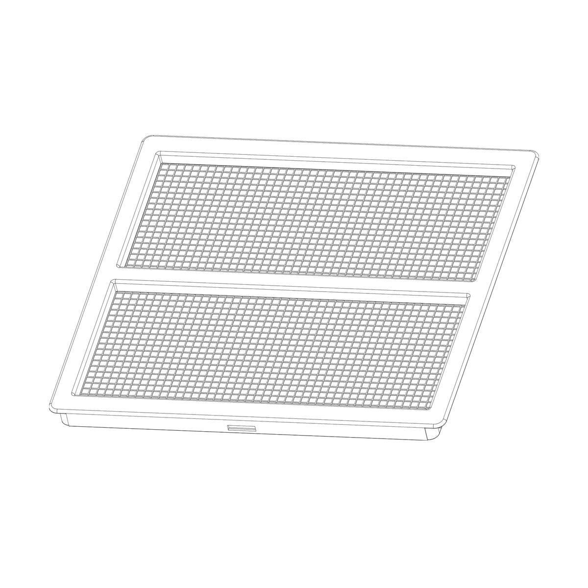 Couvercle grillagé pour terrariums et paludariums professionnels
