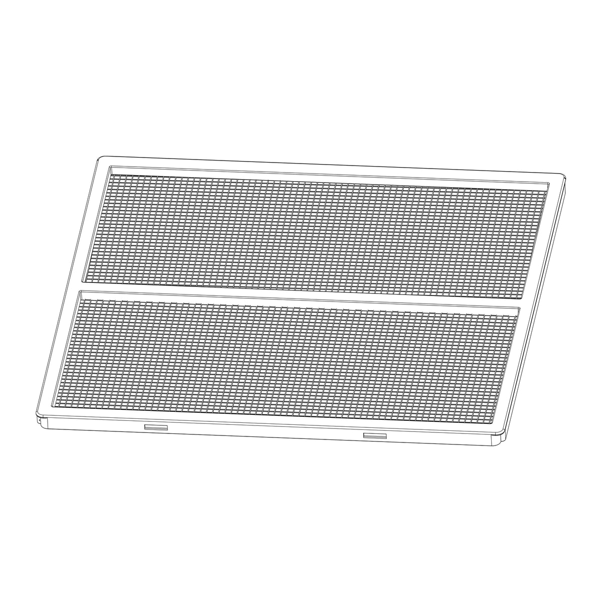 Couvercle grillagé pour terrariums et paludariums professionnels