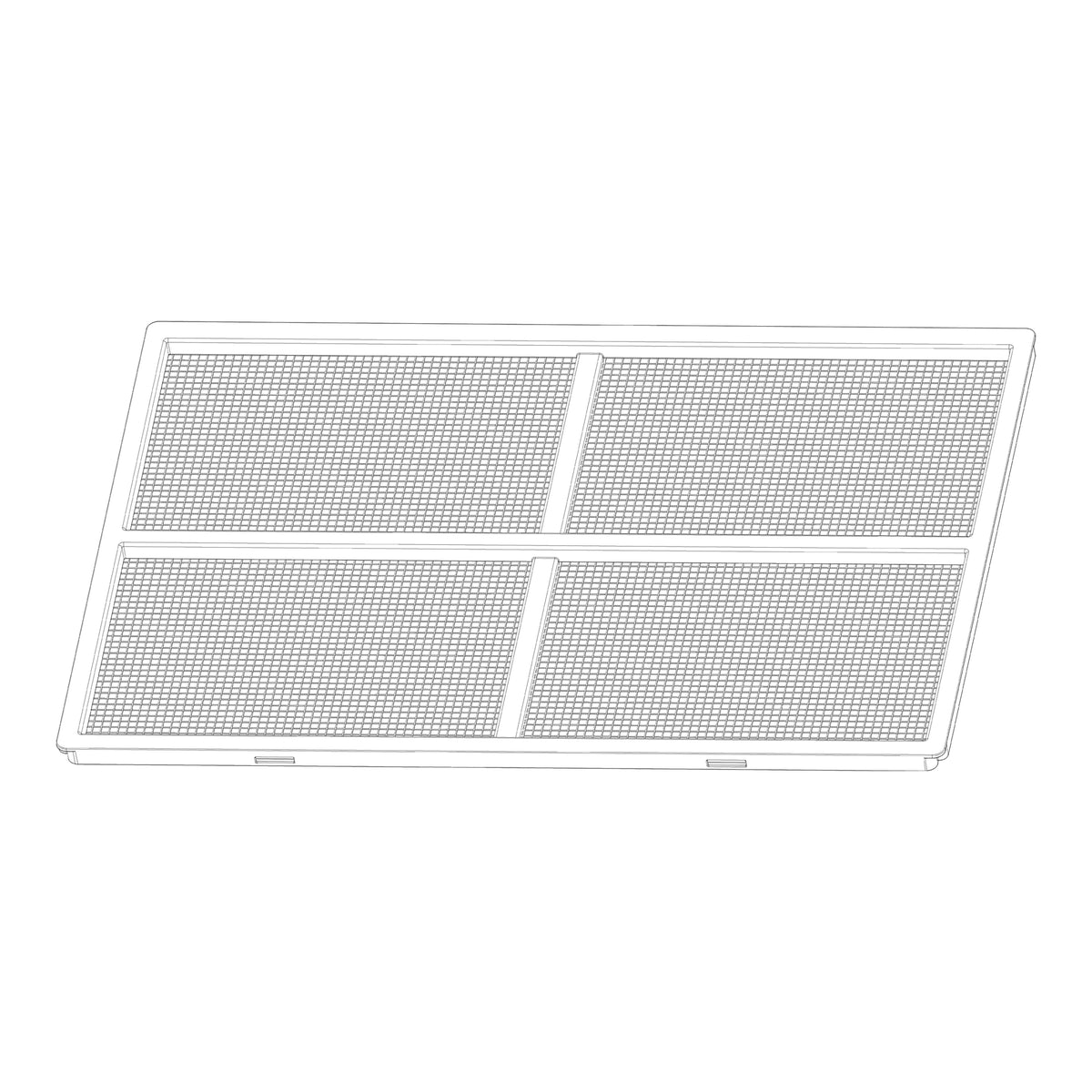 Couvercle grillagé pour terrariums et paludariums professionnels