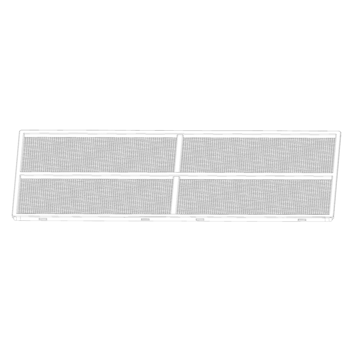 Couvercle grillagé pour terrariums et paludariums professionnels