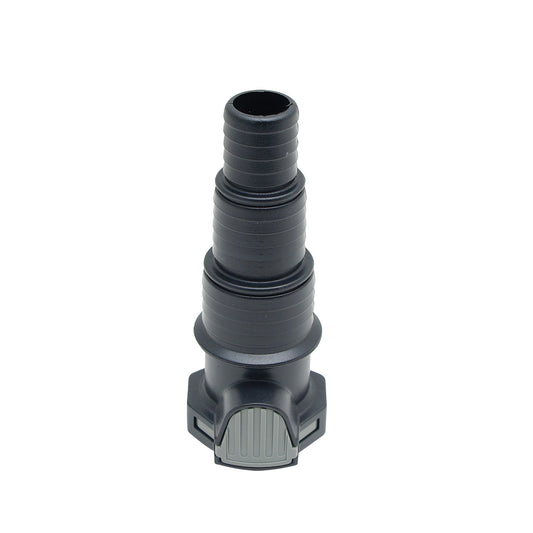 Raccord rigide universel de 25 mm (1 po) à barbelure de 19, 25 et 32 mm (3/4, 1 et 1 1/4 po) pour pompes PowerJet et Max-Flo