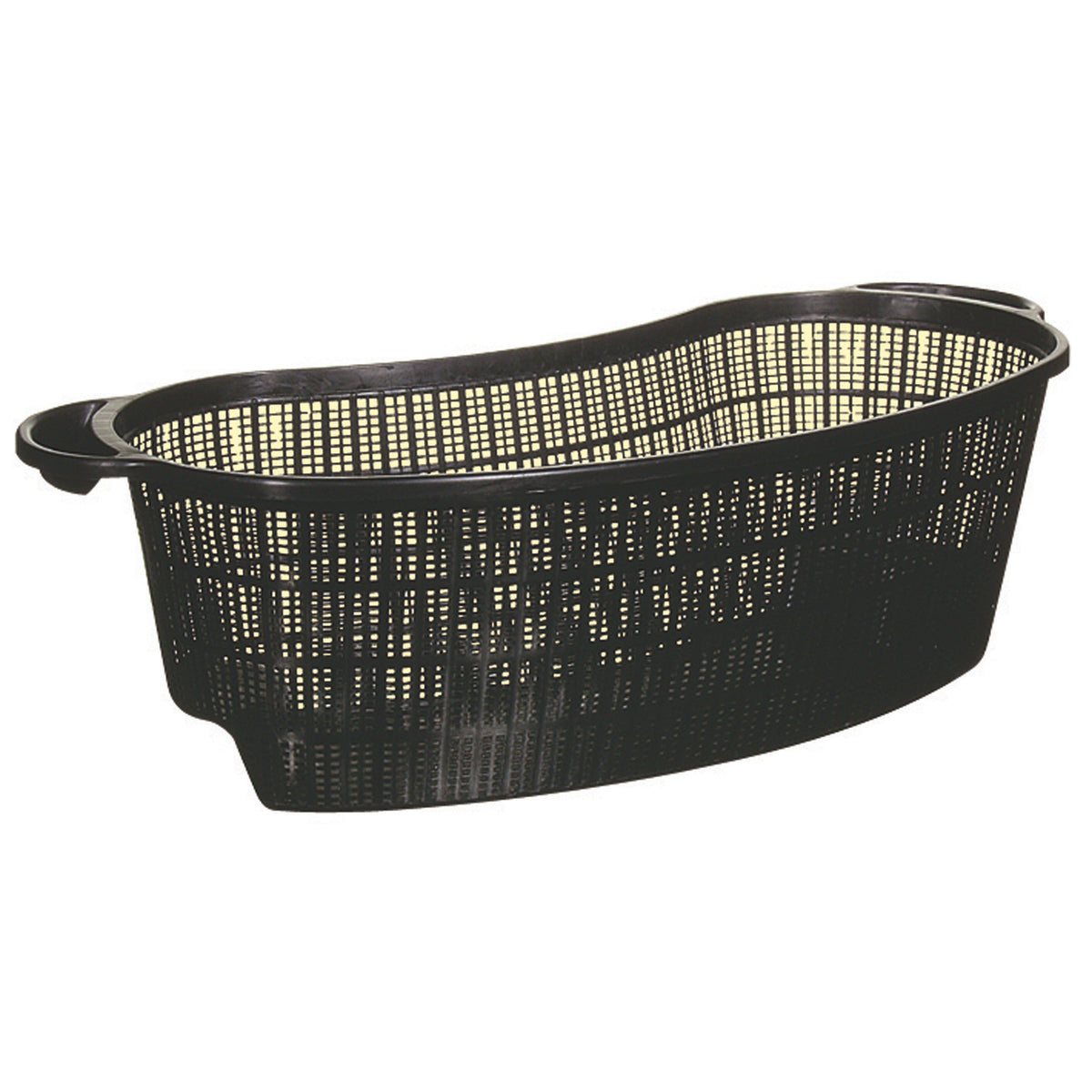 Panier pour plantes de bassin en forme de haricot, 45 x 18 x 15 cm