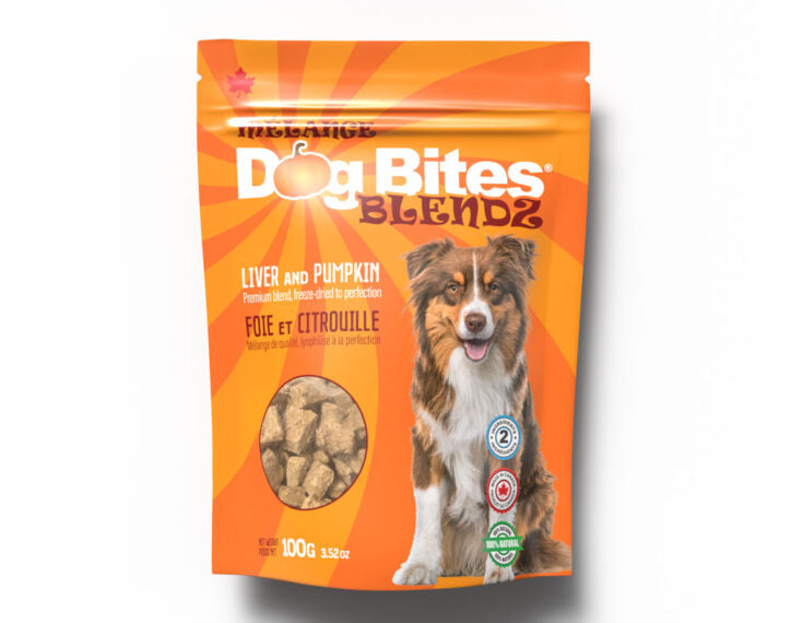 Gâteries lyophilisées Dog Bites pour chien