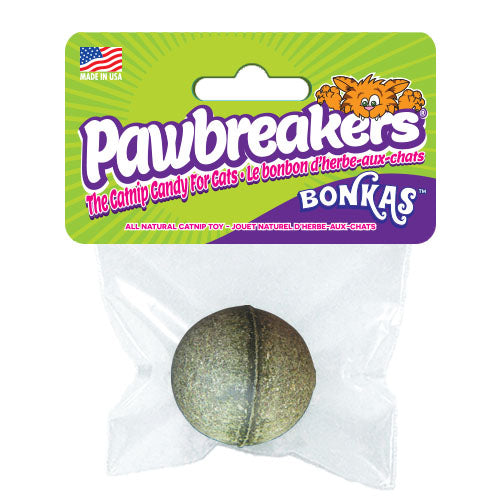 Jouet-gâterie d'herbe à chat Bonkas Pawbreakers 17 g