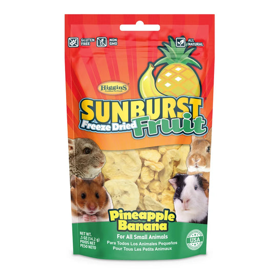 Friandises lyophilisées Sunburst - gâteries pour petits mammifères