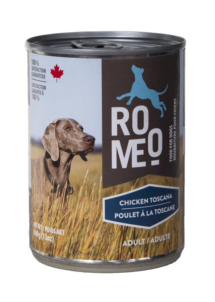 Nourriture humide cuisinée pour chien