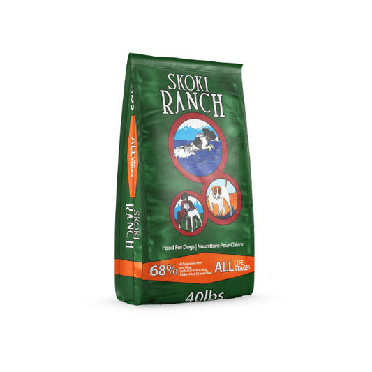 Nourriture sèche pour chien Ranch 18,14 kg