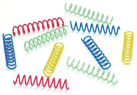 Ressorts colorés minces (paquet de 10)