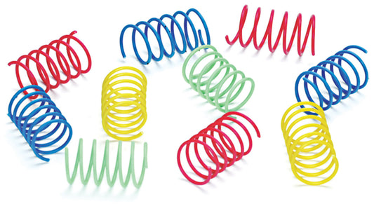 Ressorts colorés larges (paquet de 10)