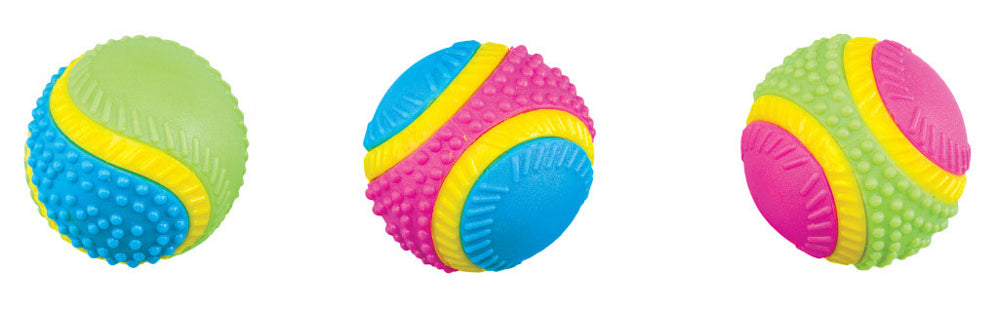 Balle sensorielle en TPR pour chien Spot