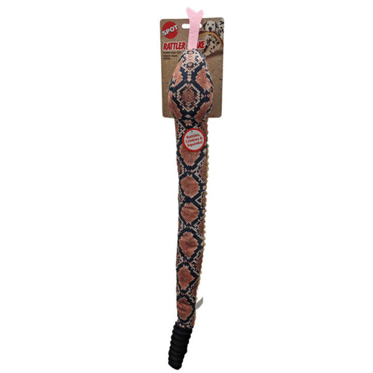 Peluche serpent à sonnette 24 po