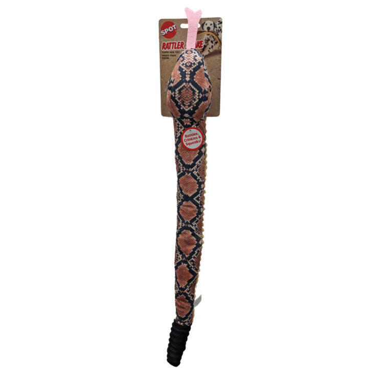 Peluche serpent à sonnette 24 po