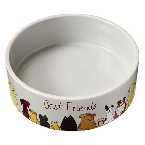 Bol en céramique Best Friends pour chien