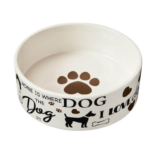Bol en céramique I love dogs