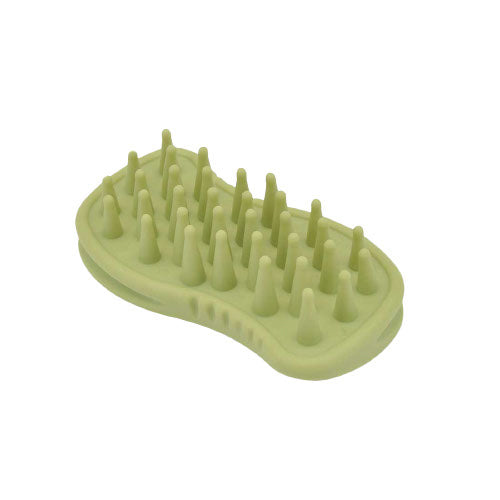 Brosse à massage en caoutchouc pour chat