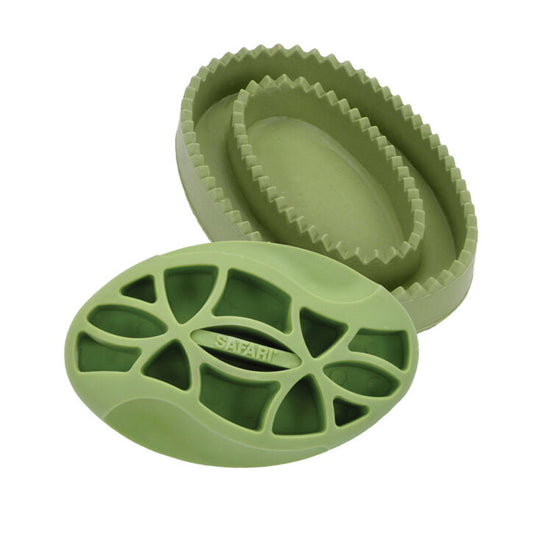 Brosse ovale en caoutchouc