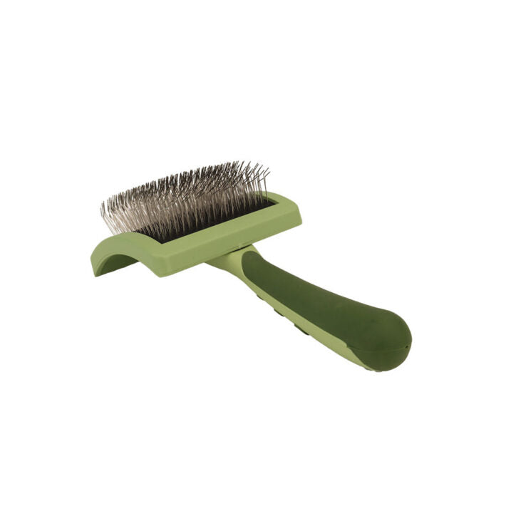 Brosse ferme pour chien à poils longs