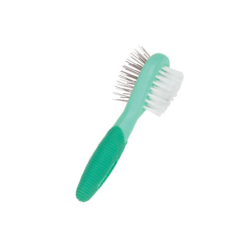 Brosse duo acier et soie Li'l Pals pour chiot