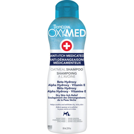 Shampoing médicamenteux OxyMed contre les démangeaisons 592 ml