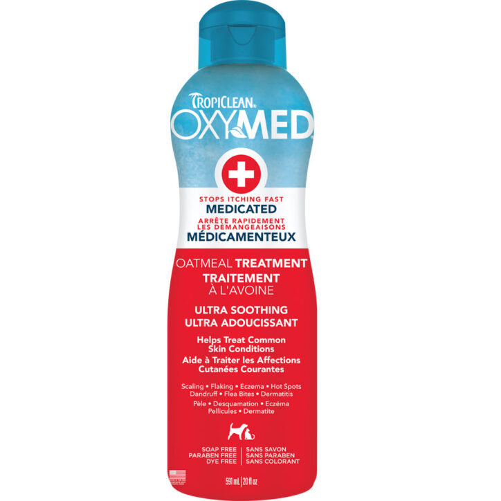 Revitalisant médicamenteux OxyMed contre les démangeaisons 592 ml