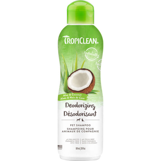 Shampoing désodorisant aloès et noix de coco 592 ml