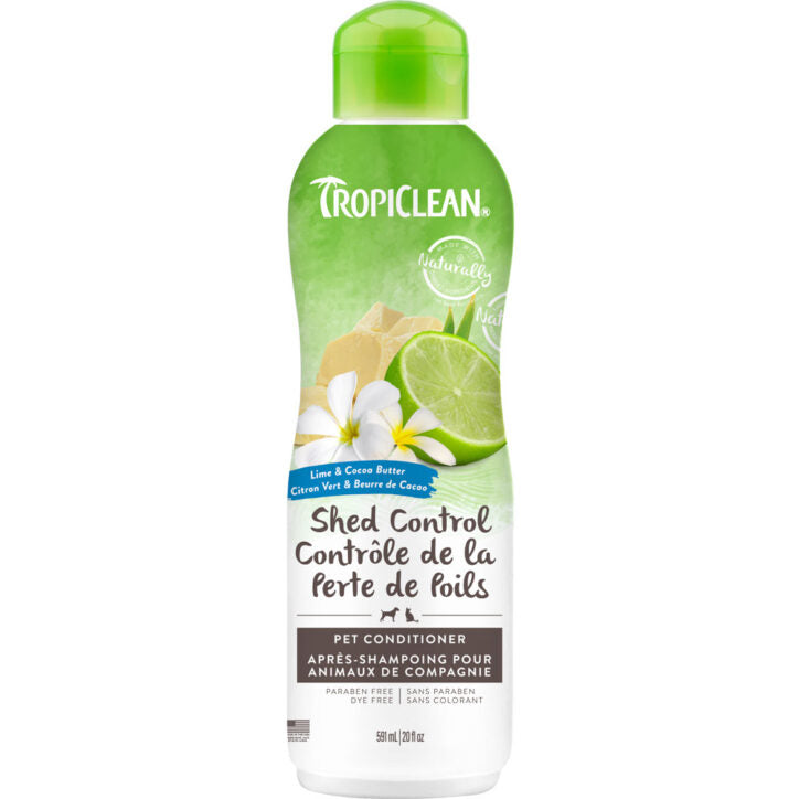 Revitalisant contre la mue lime et beurre de cacao pour chien 592 ml