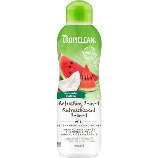 Shampoing et revitalisant 2 en 1 melon d'eau 592 ml