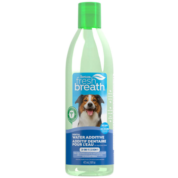 Additif pour eau Fresh Breath pour chien blanchiment avancé 473 ml