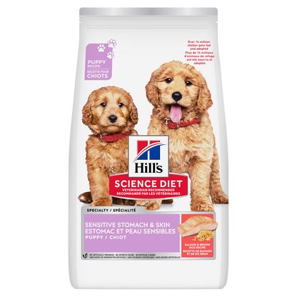 Estomac et peau sensibles chiot saumon et riz - nourriture sèche pour chien