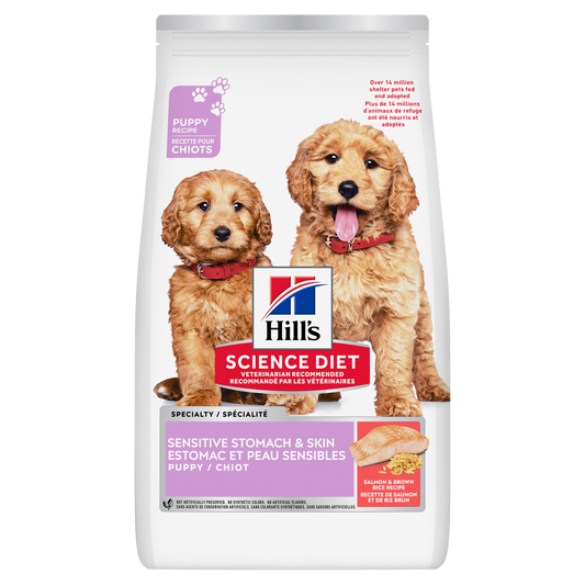 Estomac et peau sensibles chiot saumon et riz - nourriture sèche pour chien