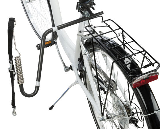 Ensemble de vélo en forme de U gris