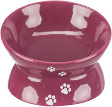 Bol surélevé ergonomique en céramique baie 13 cm / 150 ml