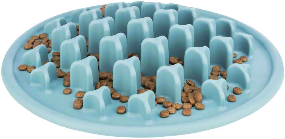 Bol ralentisseur à piliers en TPE bleu 35 cm