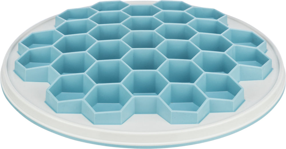 Bol ralentisseur ruche bleu et gris 30 cm