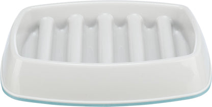 Bol ralentisseur en plastique gris pour chien et chat Trixie