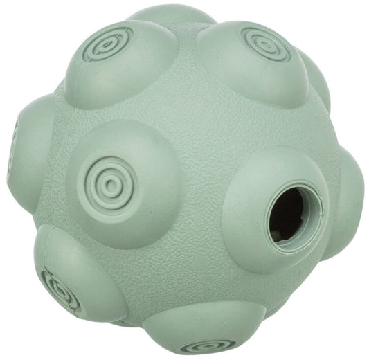 Balle distributrice en caoutchouc naturel 9 cm