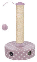 Poteau griffoir Junior mauve 47 cm